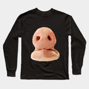 Pig nose Long Sleeve T-Shirt